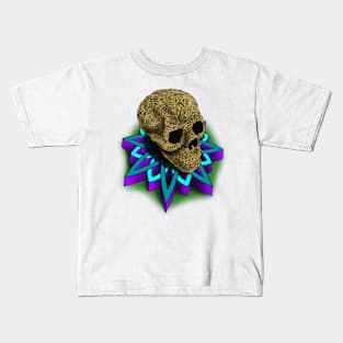 Rose skull Kids T-Shirt